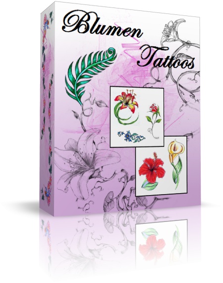 Blumen Tattoovorlagen