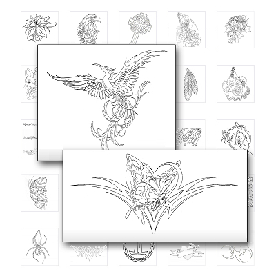 Tattoovorlagen Grundrisse
